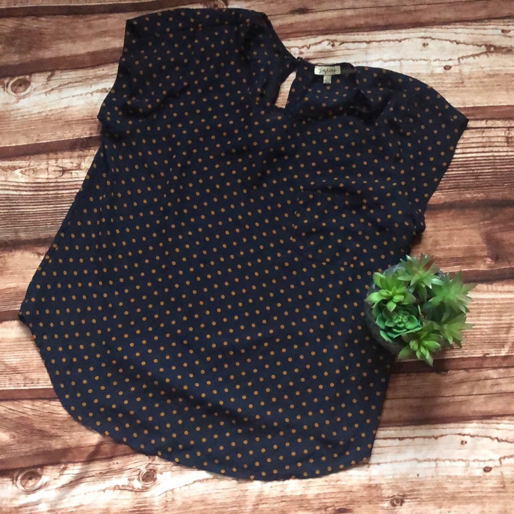 Navy Blue Top with pocket